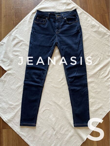 JEANASIS スキニージーンズ ネイビー S