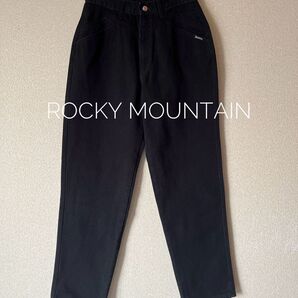 ROCKY MOUNTAIN ロッキーマウンテン ジーンズデニムパンツ ブラック ウエスト76