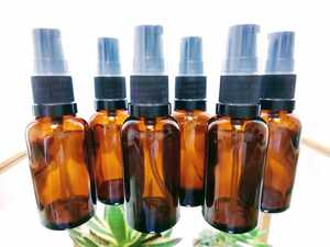 アルコール専用ガラス瓶 30ml 6本セット 除菌