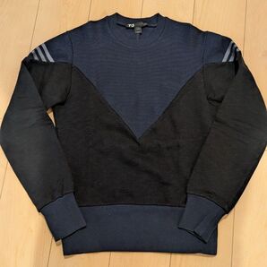 Y-3 ワイスリー メンズ スウェット ネイビー Sサイズ