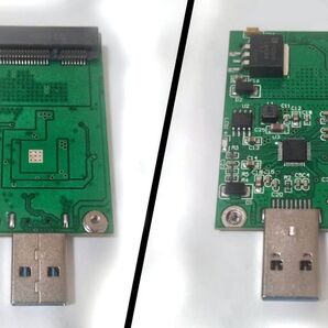 MSATA SSD ⇒ USB 3.0 アダプタ