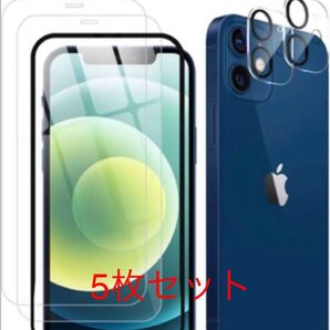 iPhone 12 用 ガラスフィルム+iPhone 12 カメラフィルム