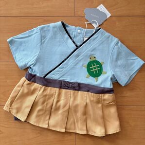 futafuta フタフタ うらしまたろう 半袖Tシャツ 昔話 亀 95