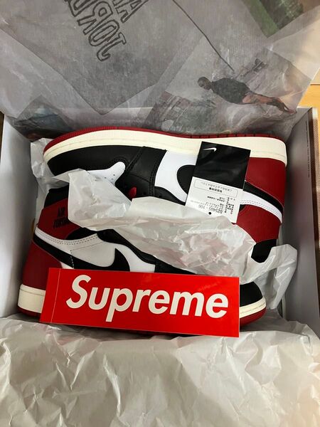 エア ジョーダン 1 レトロ HIGH OG "Black Toe"