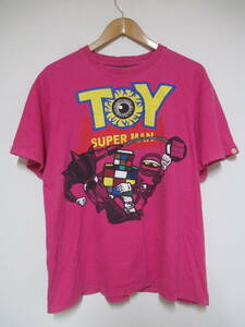  punk gong n The Cars × Kinnikuman ticket da man Cube man chienowa man TOY SUPERMAN T-shirt 