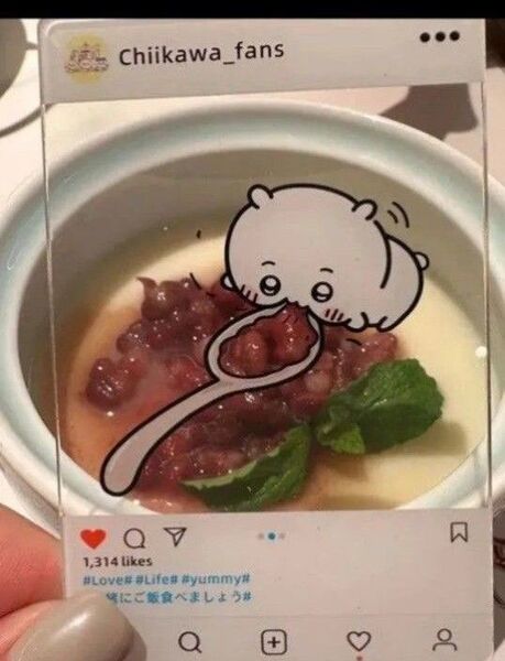 ちいかわハチワレうさぎ一緒に写真撮影できるアクリル3枚セット 写真 インスタ アメブロ 映え写真 フォトジェニック