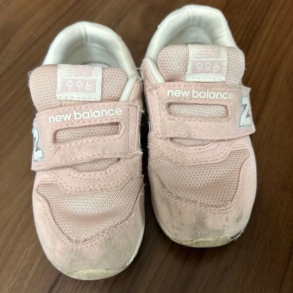 ニューバランス ピンク スニーカー 15.5センチ New balance 996
