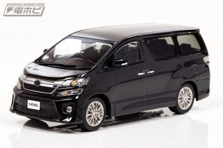 CARNEL(カーネル)製 1/43 ヴェルファイア 3.5Z GOLDEN EYES II 2013 BLACK(ブラック)