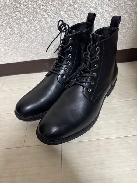 超美品 ビジネスシューズ チェルシーブーツ ビジネス 28.5cm レザー