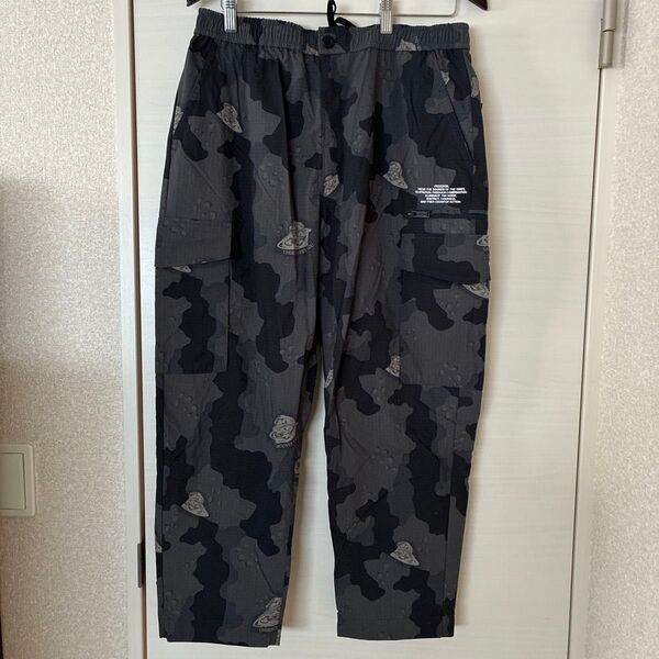 GU UNDERCOVER ワイドテーパードカーゴパンツ カモフラージュ UG