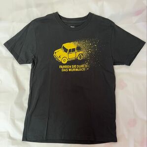 グラニフ Tシャツ プリント Sサイズ スミ黒 ユニセックス