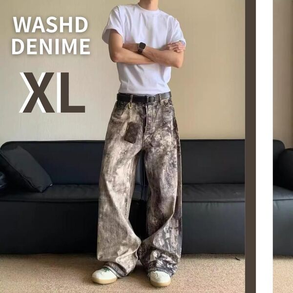 【限定価格】ウォッシュドデニム XL バギーパンツ jadedlondon acne 似