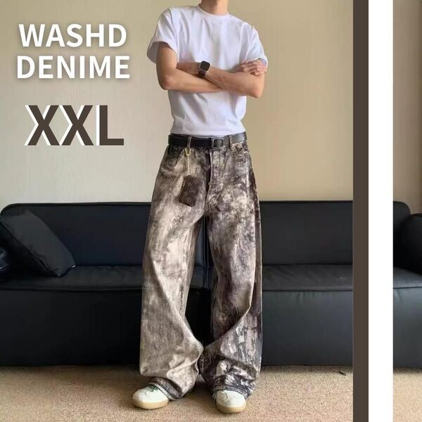【限定価格】ウォッシュドデニム XXL バギーパンツ jadedlondon acne 似