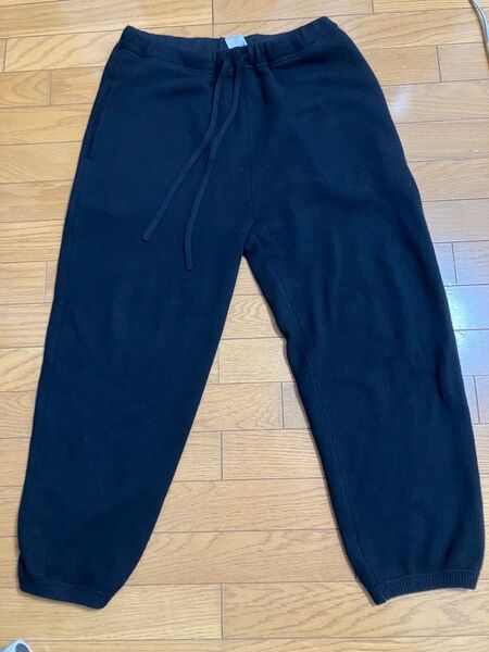 herill/Goldencash Sweatpants/3/カシミア/BLK/22-080-HL-8070-3