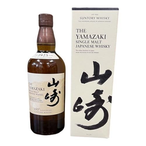 サントリー 山崎 シングルモルト ジャパニーズウイスキー 700ml 箱付き 100周年記念ラベル