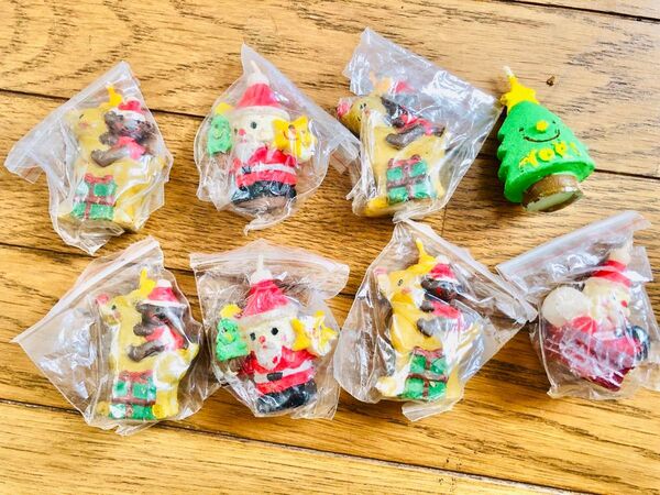 【送料無料】クリスマスオーナメント キャンドル ローソク 8個セット
