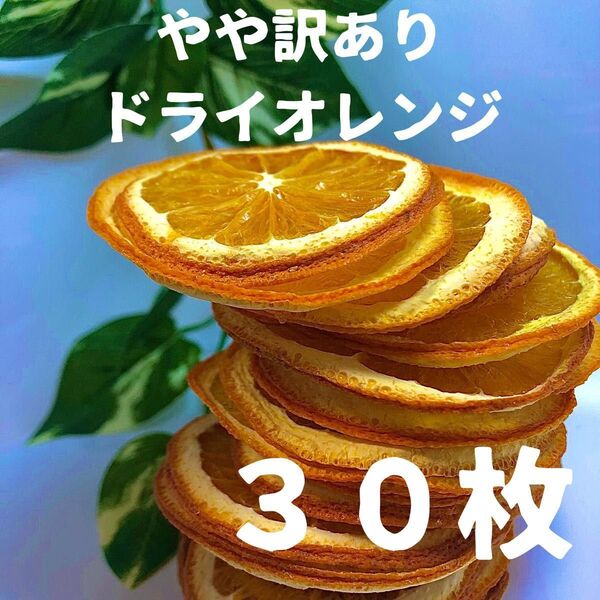 やや訳あり ドライオレンジ 30枚 ドライフルーツ 花材 素材