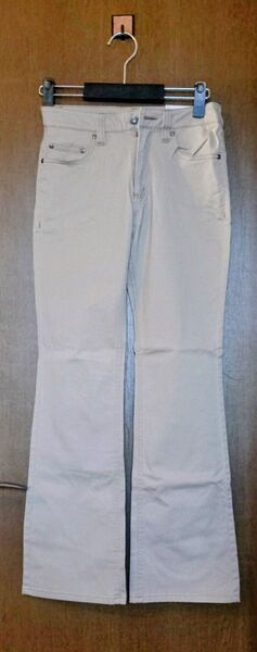 レディース カジュアルパンツ ベージュ W64cm