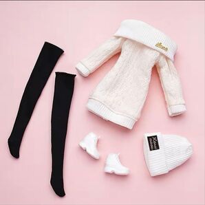 1/6 BJD 人形 靴、帽子、冬服セーター、帽子、靴下セット、29 ~32