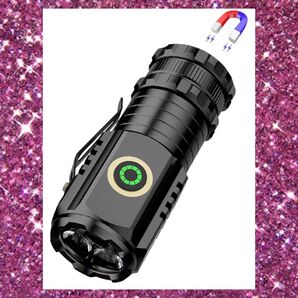 LED 懐中電灯 1000lm高輝度 超小型 1500mAh充電池