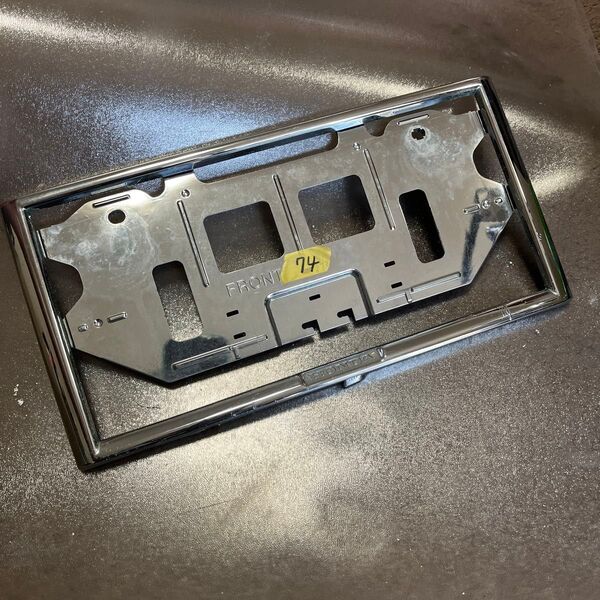 74 ホンダ ナンバーフレーム 純正 【1枚のみ】 HONDA