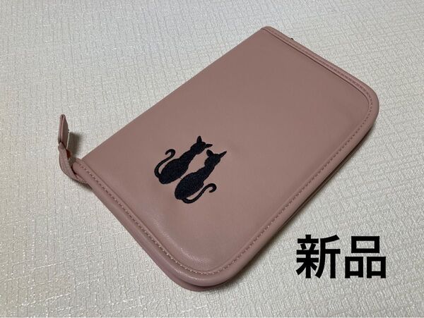 新品 マルチケース 保険証 お薬手帳ケース 母子手帳ケース等 ピンク系