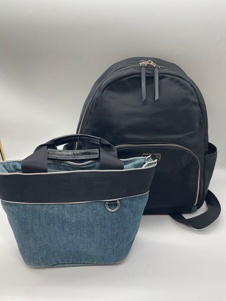【訳あり】kate spade DIESEL リュックサック ショルダーバッグ 2点セット