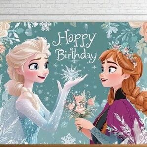 アナと雪の女王 バースデータペストリー¥6900→¥5000