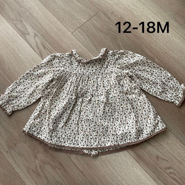 little cotton closes リトルコットンクローズ ブラウス 女の子 12-18m