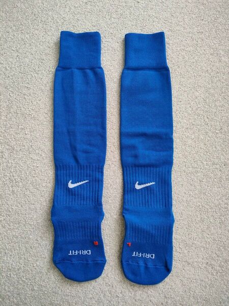 ナイキ ジュニア アカデミー サッカーフットボール ソックス SX4120 NIKE ブルー 19〜21センチ