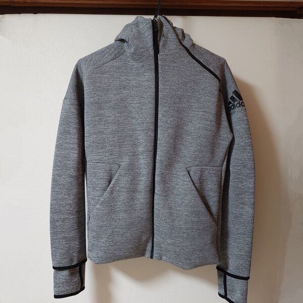 adidas Z.N.E フーディファストリリース スウェット フルジップ Sサイズ【美品】