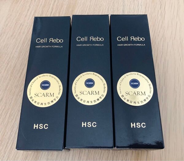 強髪 ホームケア HSC ヒト幹細胞育毛剤 セルリボ 60ml ×3本セット