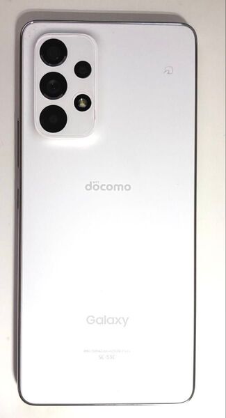 【美品】SC-53C Galaxy A53 128G ホワイト Galaxy ドコモ SIMフリー 5G SAMSUNG