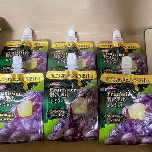 贅沢果汁ぶどうゼリー150g6袋(カテ変、お値下げごめんなさい)