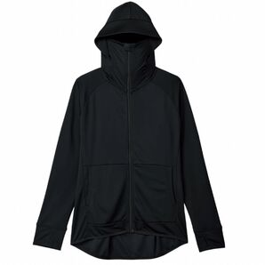 mサイズ ブラック ワークマン クールUVサンシェードパーカー M レディース 黒