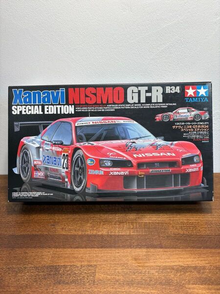 タミヤ 1/24 Xanavi NISMO GT-R R34 スペシャルエディション エッチングパーツ付き