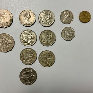 オーストラリア 硬貨 2 ドルから10セントまで4種 12枚
