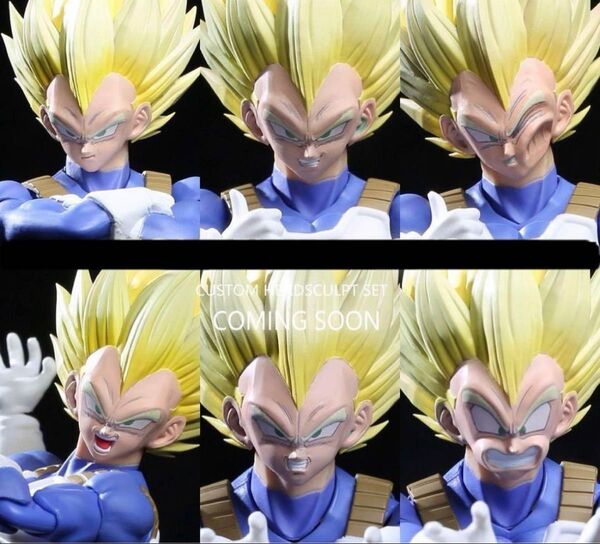 s.h.figuarts ドラゴンボール ベジータ 超サイヤ人ヘッドパーツセット