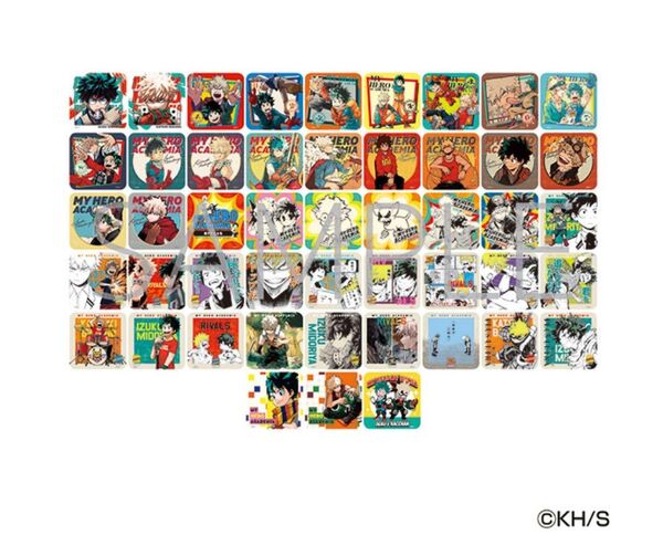 僕のヒーローアカデミア RIVALS アートコースター コンプリート