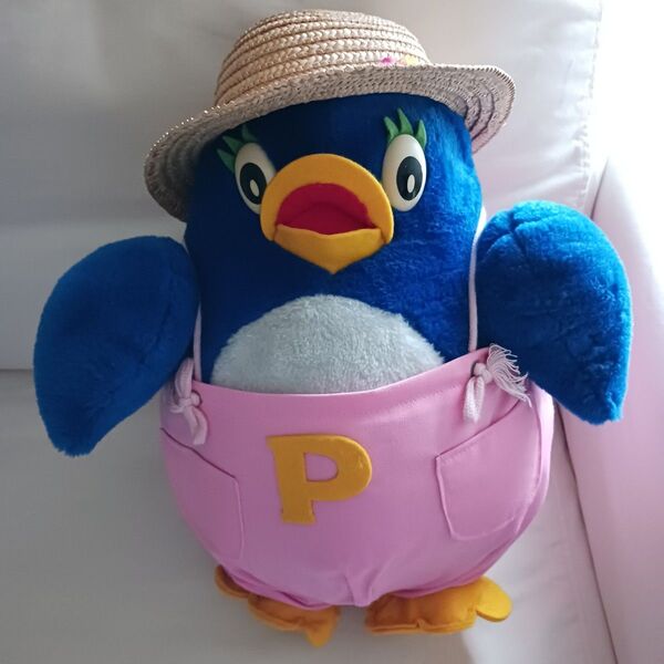 にこにこぷん ピッコロちゃん ぬいぐるみ LLサイズ 当時物 ぴっころ 吉徳 オリジナル レトロ レア 希少