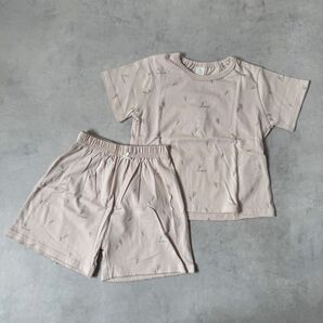 cottoli アイス柄パジャマ上下セット 95 ピンク