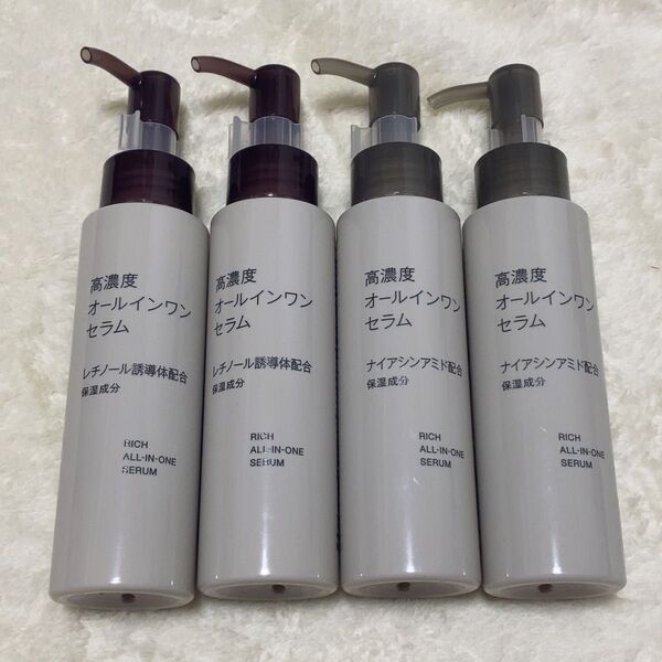 無印良品 高濃度 オールインワン セラム レチノール ナイアシンアミド 4本セット売り まとめ売り