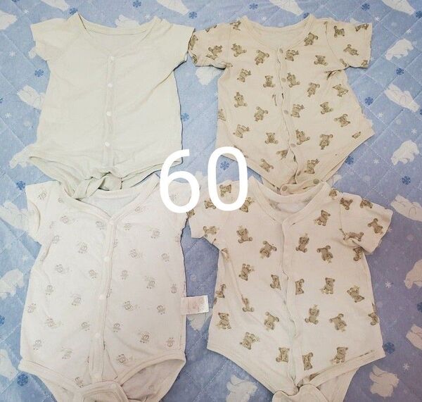 半袖 ロンパース 60