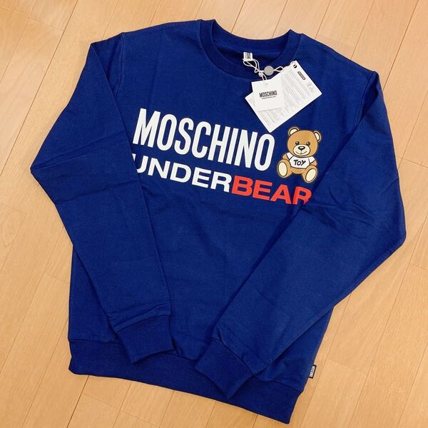 MOSCHINO モスキーノ★アンダーベア★トレーナー★スウェット★ロゴ★くま