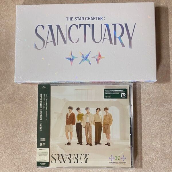 TXT SANCTUARY ANGEL CD アルバム 封入トレカ SWEET 通常盤