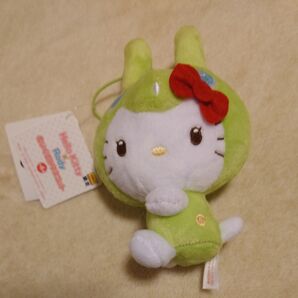 ゲオ GEO限定 ハローキティー ぬいぐるみ 黄緑