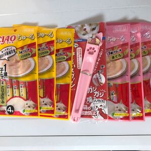いなば CIAOちゅーる ちゃおちゅーる 子ねこ用 まぐろ とりささみ スプーン付き 栄養補完食