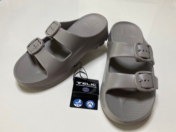 TELIC W-BUCKLE テリック ダブルベルト バックルサンダル XLサイズ