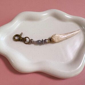 天然 鹿の角 鹿ツノ ハンドメイド アクセサリー キーホルダー 縁起物 開運お守り プレゼント