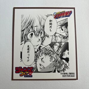 REBORN ジャンプフェア アニメイト ミニ色紙